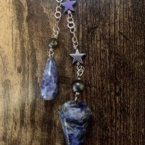 Pendulum, Lapis Lazuli point and holder