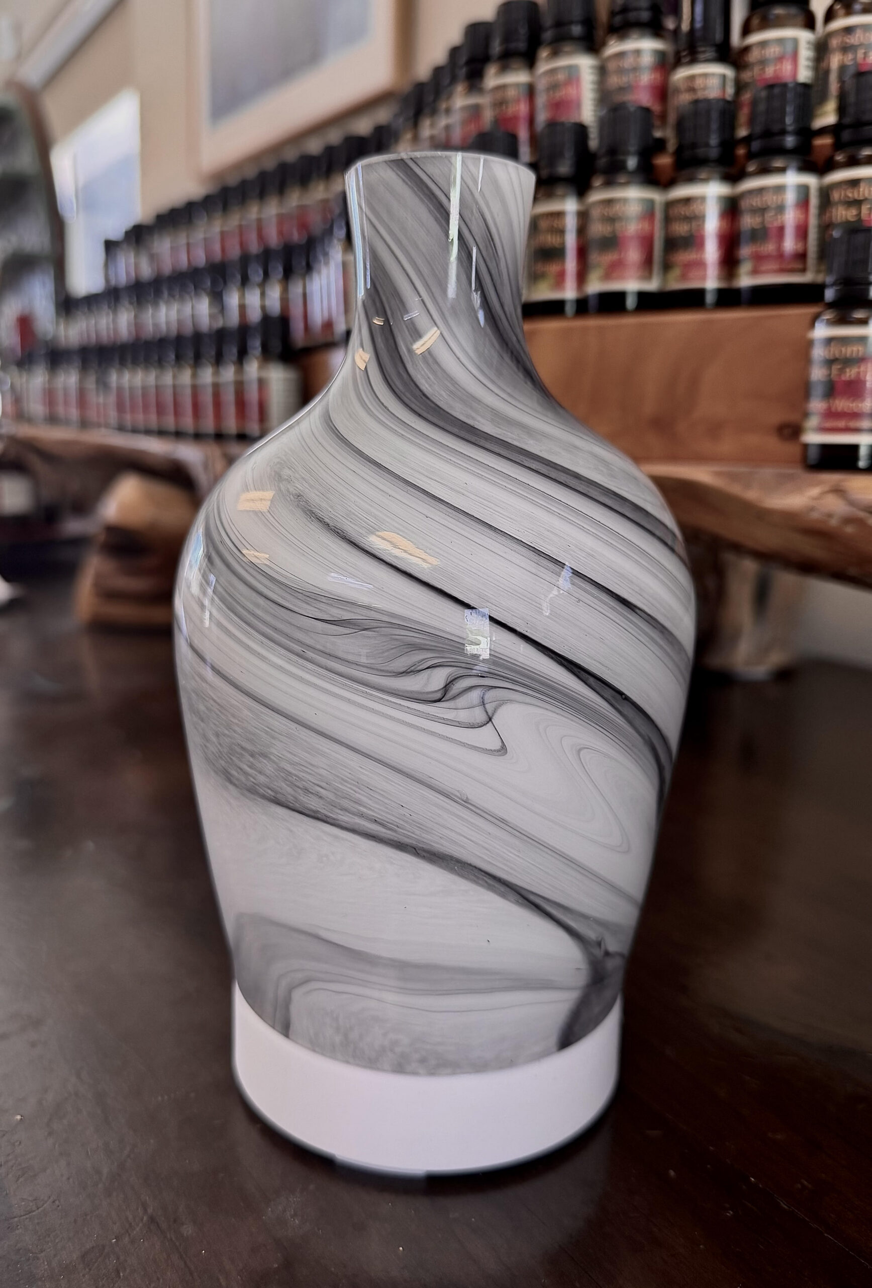 Diffuser Decanter Abstract Grey