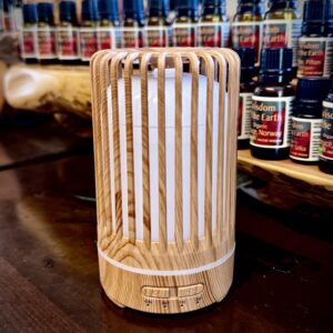 Diffuser Mini Light Wood Grain Birdcage design