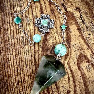 Pendulum- Shamanic Dreamstone with Cross