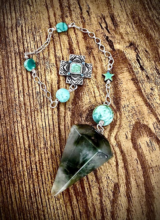 Pendulum- Shamanic Dreamstone with Cross